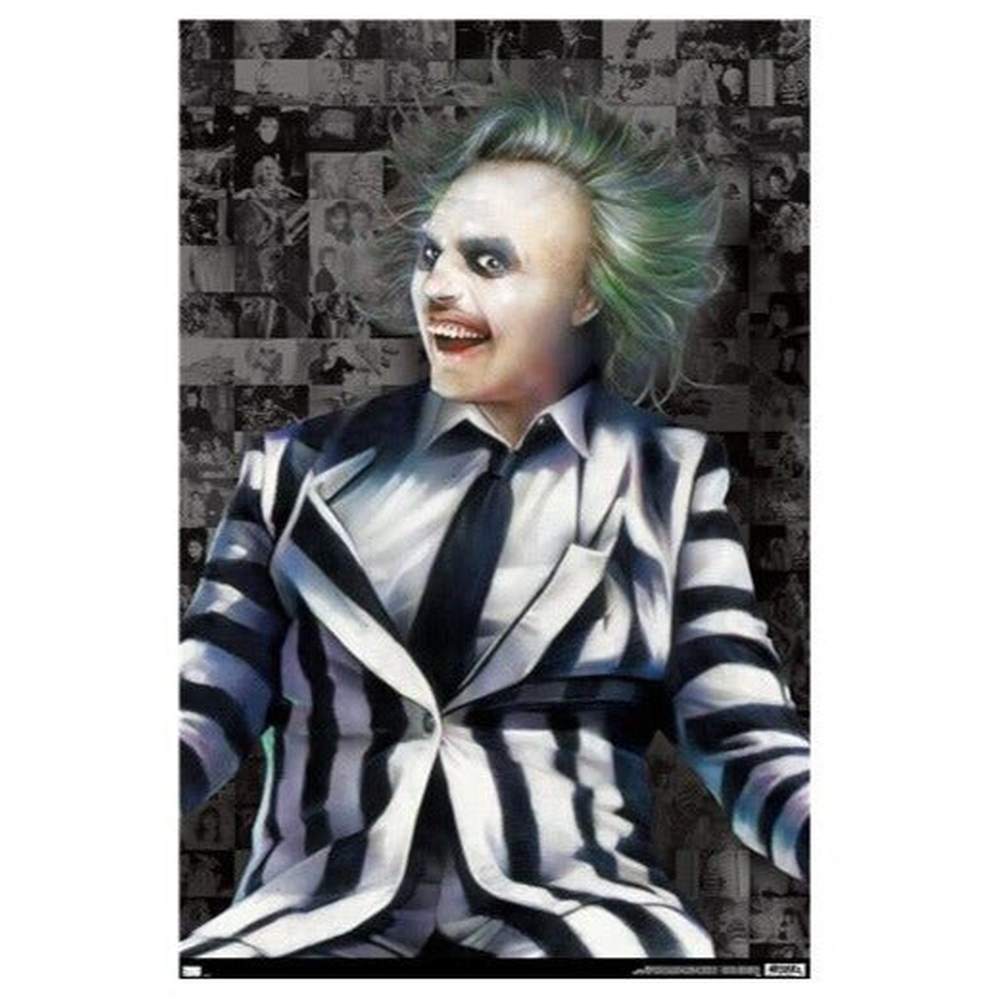 Beetlejuice Movie Collage Michael Keaton 22.375" x 34" NEW! Home & Garden:Home Décor:Posters & Prints Style Your Walls